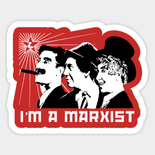 i am a marxist Sticker